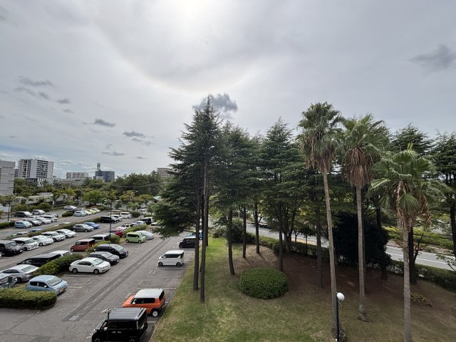 バルコニーからの眺望です