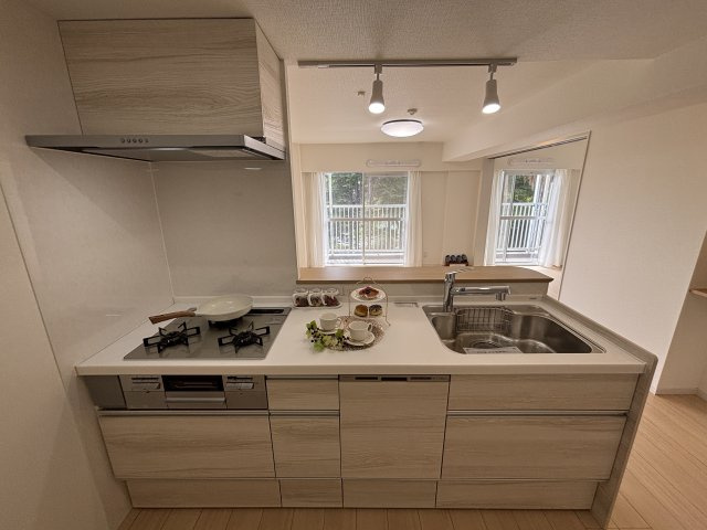 食洗機付きカウンターキッチンです。