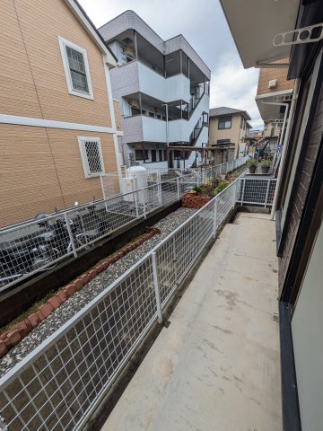 ストリームⅡのバルコニー