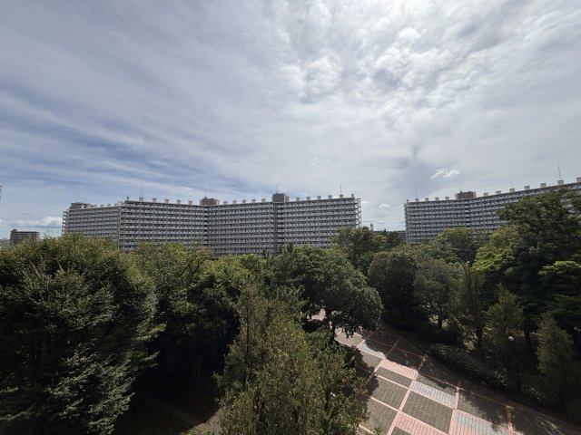 バルコニーからの眺望です