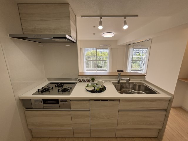 食洗機付きカウンターキッチンです。