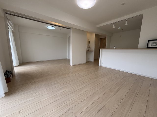 南西向きのリビングです