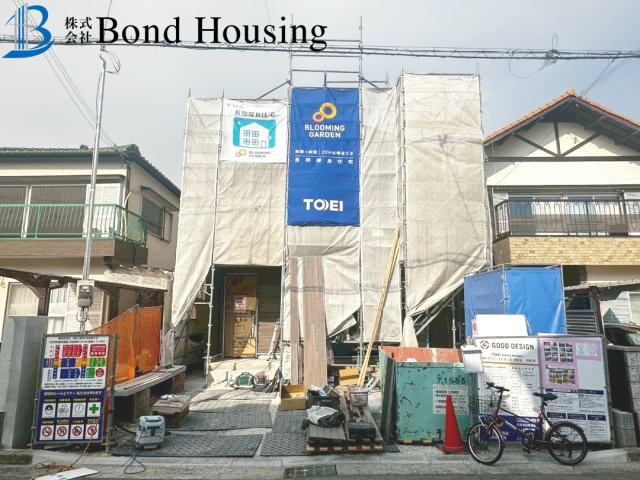 「土山駅徒歩8分」「長期優良住宅」西二見 限定1棟の前面道路含む現地写真