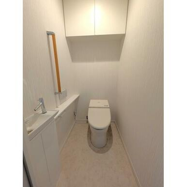熊本市中央区南千反畑町の賃貸マンションのトイレ