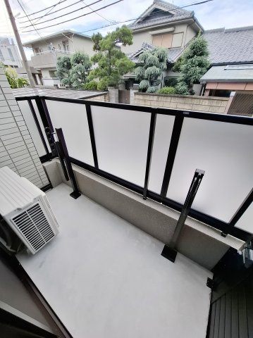 ドレⅡのバルコニー