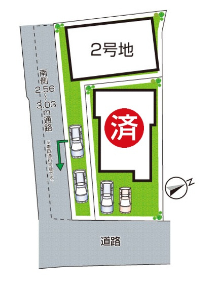 神戸市垂水区霞ケ丘　第3期　新築一戸建ての区画図|全2区画