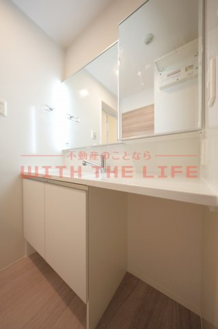 ダイワスイートⅢ【キャッシュバック対象物件】の独立洗面台|※同建築会社施工物件の写真　※現状優先