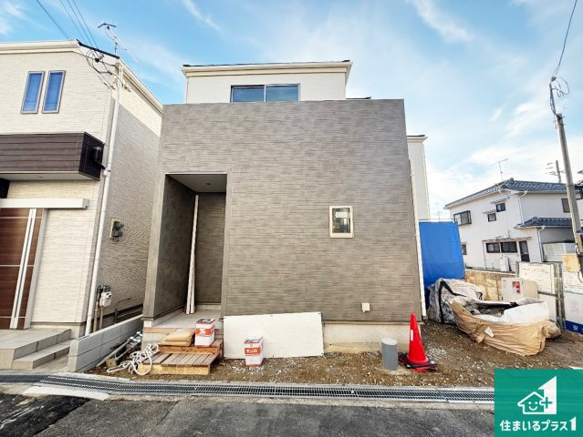 明石市朝霧町　第３期　新築一戸建ての外観|周辺は落ち着いた街並みの住宅地！子育てがしやすい住環境です！まだ未完成ですが、現地でしかわからない事もございます。是非一度ご覧ください。