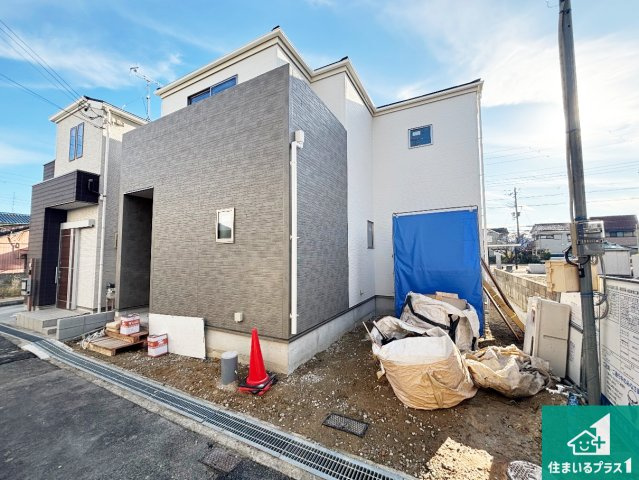 明石市朝霧町　第３期　新築一戸建ての外観|周辺は落ち着いた街並みの住宅地！子育てがしやすい住環境です！まだ未完成ですが、現地でしかわからない事もございます。是非一度ご覧ください。