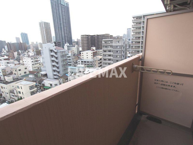 【バルコニー】エステムコート梅田茶屋町デュアルスペース