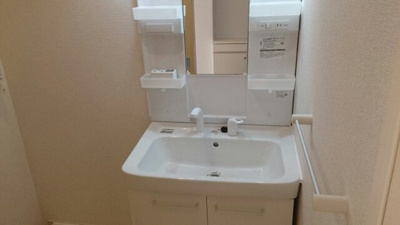 【洗面所】 | メガルファ | 使いやすい洗面所です