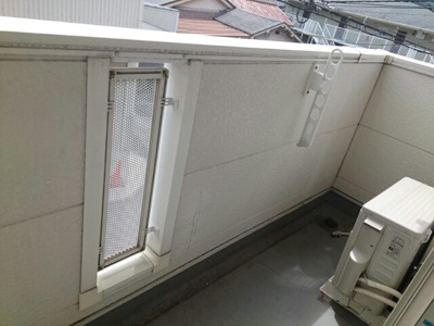 【バルコニー】 | エクセルコート | 開放的で明るい空間を演出してくれるバルコニーです