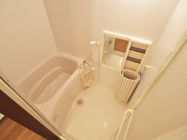 ハピネス岩田の浴室