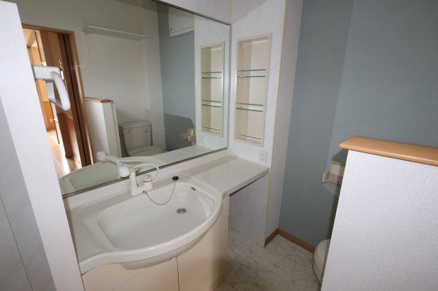 ソレイユの洗面所