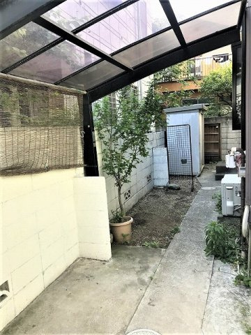 千石1丁目戸建のエントランス