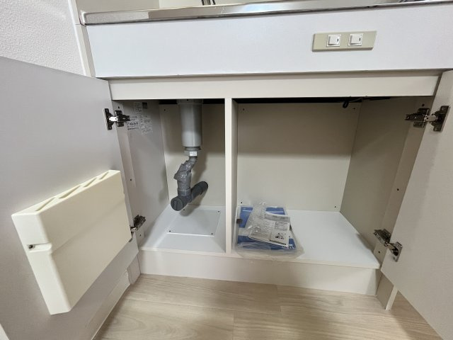 吹田市泉町２丁目の賃貸マンションの洗面所