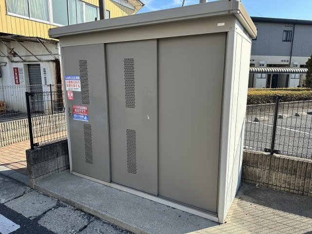 レオパレスリアンのその他|入居者様専用ゴミ庫となります