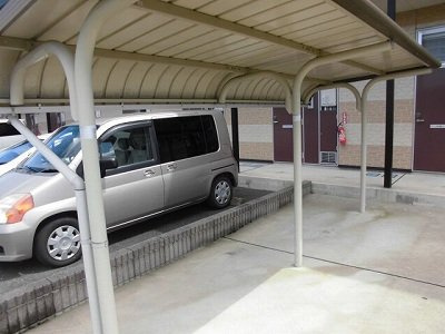 レオパレス針ヶ谷の丘のその他|屋根付き駐輪場です。