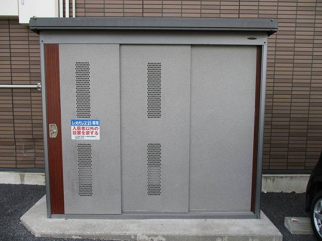 レオパレス月見ヶ丘のその他|入居者様専用ゴミ庫です。