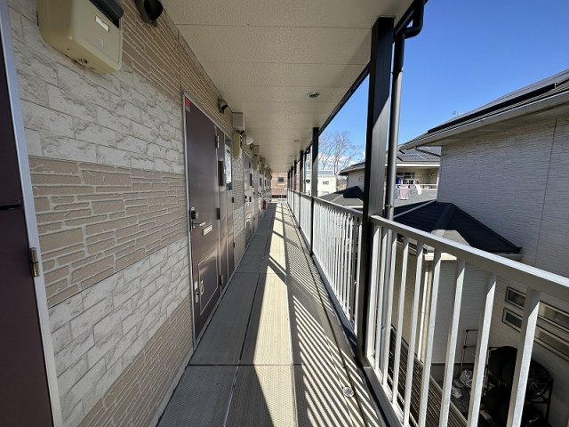 レオパレスカトレアⅡのその他|2階廊下