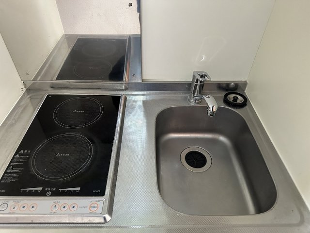 レオパレスグレートのキッチン|キッチン混合水栓設置済みです