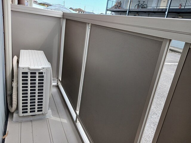 エルディム小堀Ａのバルコニー