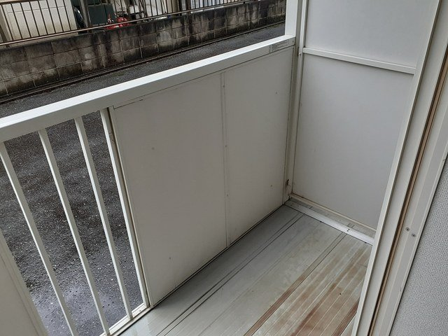 コーポ新田Ａのバルコニー