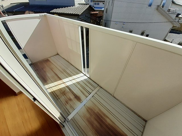 シャン・ド・フルールのバルコニー