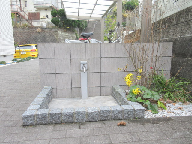 グリーンテラスのその他共用部分|ペット用足洗い場