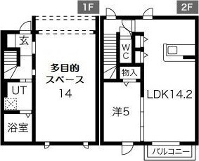 【間取り】 | タルガ・フローリオ弥生