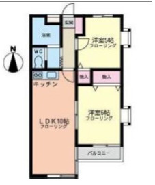 【間取り】 | レジデンス北原台 | 1階は専用庭なります