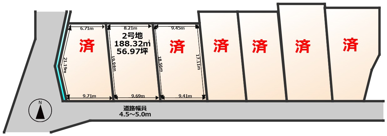 COLORSグリーンヒル貴生川 7区画