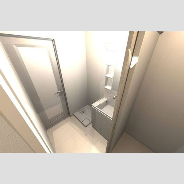 仮）鳥栖市原町アパート新築工事【キャッシュバック対象物件】の洗面所|※現況優先