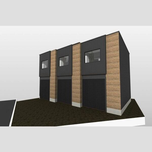 仮）鳥栖市原町アパート新築工事【キャッシュバック対象物件】の外観パース|※現況優先