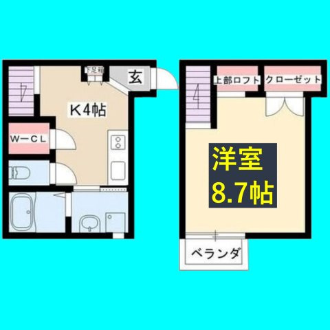 Cerisier(セリシール)の間取り