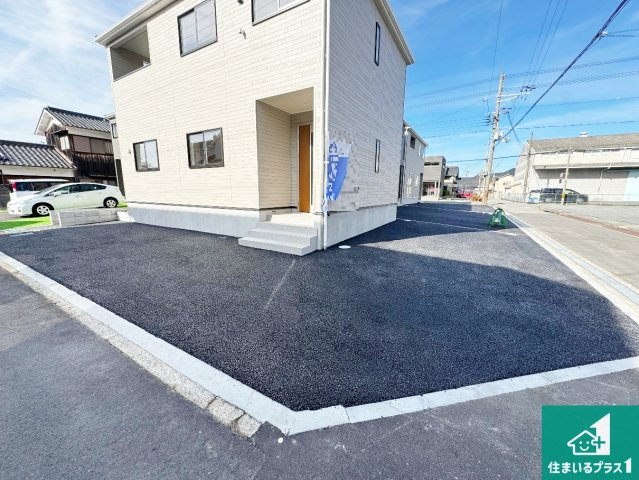 西脇市和布町　第２期　新築一戸建ての駐車場|駐車スペース！散水栓があるので、こまめに愛車を洗えます！