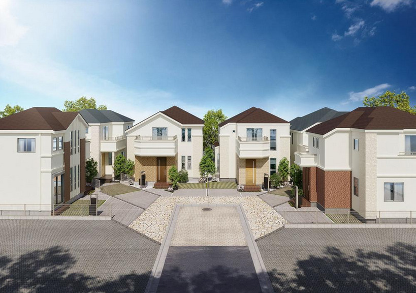 練馬区大泉学園町5丁目　敷地100ｍ2超　ZEH水準　分譲住宅　