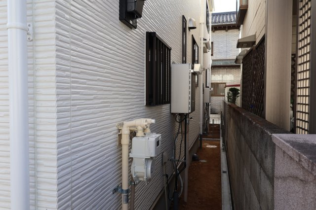 《仲介手数料無料》北区奈良町79-7新築一戸建てハートフルタウンの外観|撮影日 2025年12月6日 10:00 晴れ