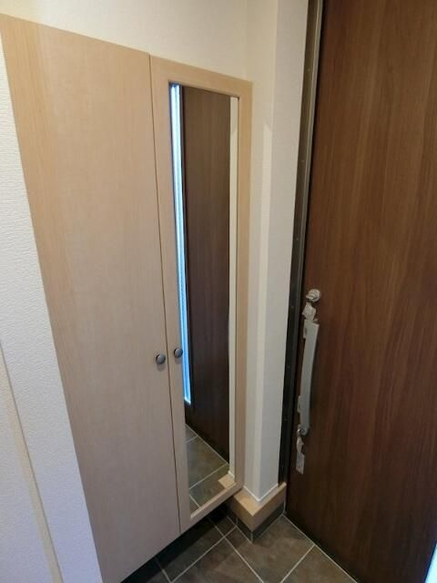 ルミナス桜台の玄関