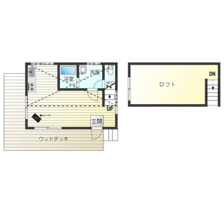 【間取り】 | 小鹿野町　ログハウス