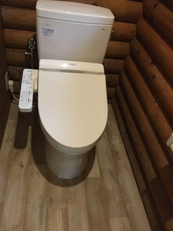 【トイレ】 | 小鹿野町　ログハウス