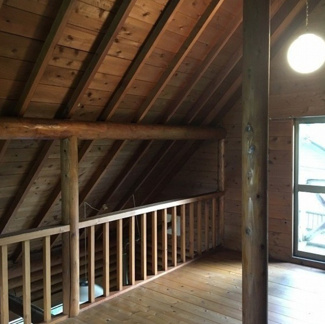 【内装】 | 小鹿野町　ログハウス