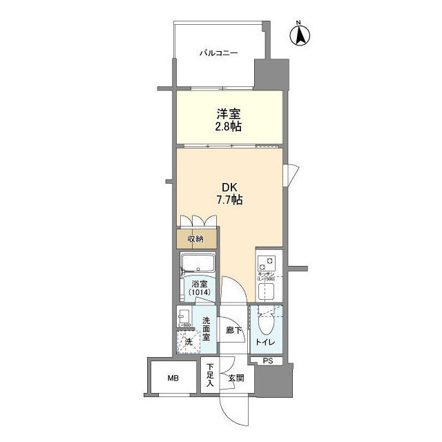 ソルレヴェンテ北堀江Q