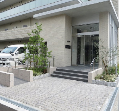 サンセール海老江のエントランス