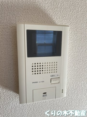【セキュリティ】 | ガーデンハウス・メイ | モニター付きインターホン