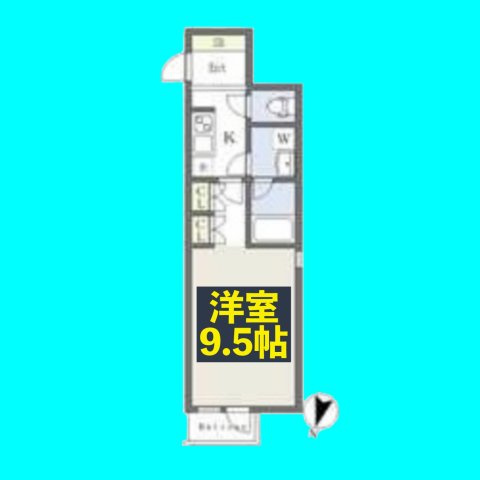 ＣＯＺＹ大曽根の間取り