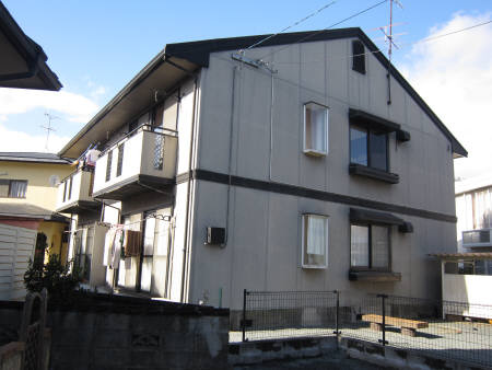 熊本市南区幸田２丁目のアパートの外観