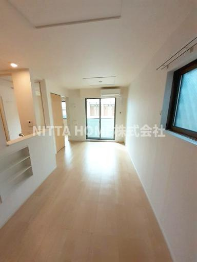 ミニョン　プラス１の居間・リビング|リビング広々１１．９帖です(*^^*)