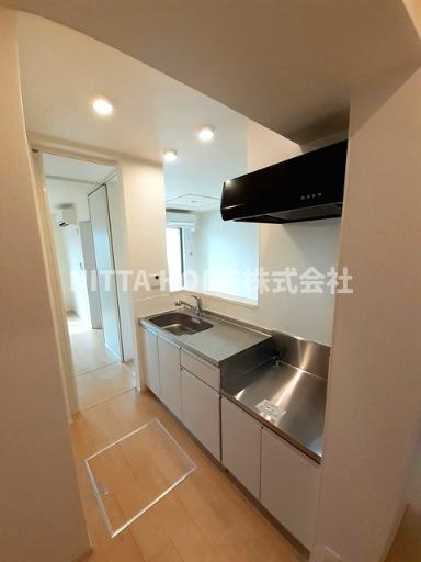 ミニョン　プラス１のキッチン|ガスコンロ設置タイプです(^^)