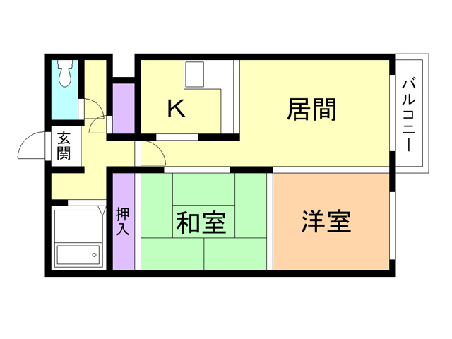 プラザユーホームの間取り